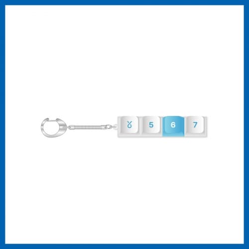 YOOK SUNGJAE_04.KEYCAP KEYRING_2025 YOOK SUNGJAE FANCON [THE BLUE JOURNEY] POP-UP STORE OFFICIAL MD