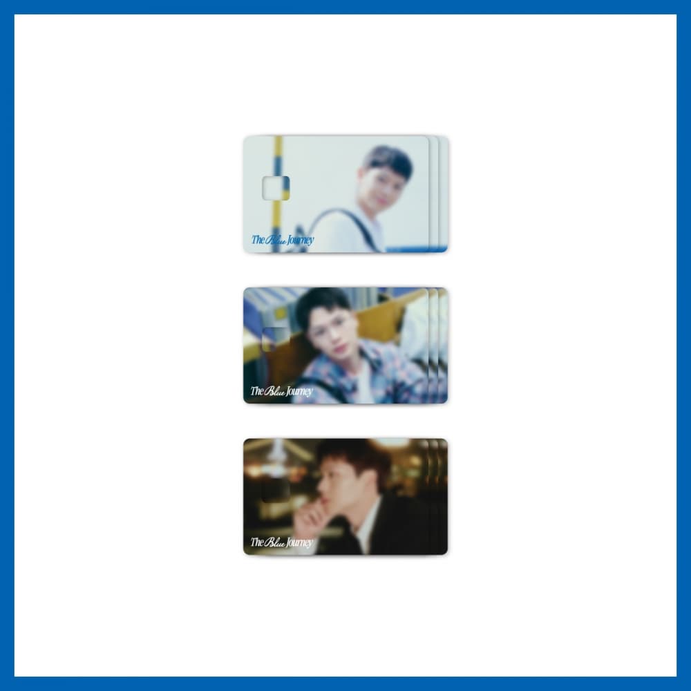 YOOK SUNGJAE_01.CARD COVER STICKER_2025 YOOK SUNGJAE FANCON [THE BLUE JOURNEY] POP-UP STORE OFFICIAL MD