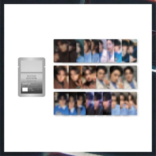 CHA EUN-WOO_01.TRADING CARD_2024 Just One 10 Minute [Mystery Elevator] OFFICIAL MD