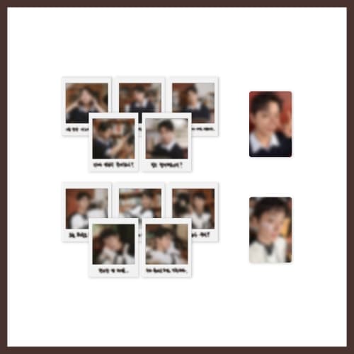 홍주찬(HONG JOOCHAN)_01.폴라로이드&포토카드 세트_2025 HONG JOOCHAN FANMEETING [주빛밤 : Hidden Track] OFFICIAL MD