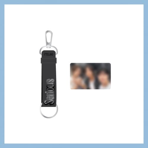 FTISLAND_03.LEATHER KEYRING_FTISLAND 7TH ALBUM [Serious] POP-UP STORE OFFICIAL MD
