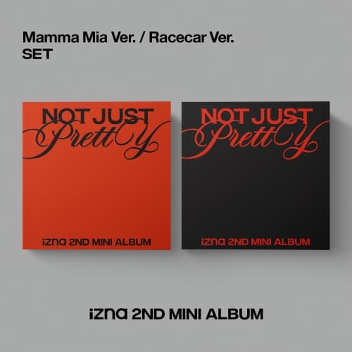[SET] 이즈나 (izna) - [Not Just Pretty] (PHOTOBOOK Ver.) (Mamma Mia Ver.  / Racecar Ver.)