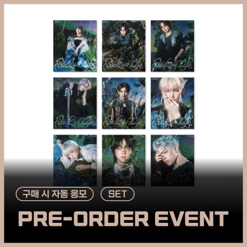 [PRE-ORDER EVENT / SET] &TEAM (앤팀) - KR 1st Mini Album [Back to Life] (ROAR ver.)