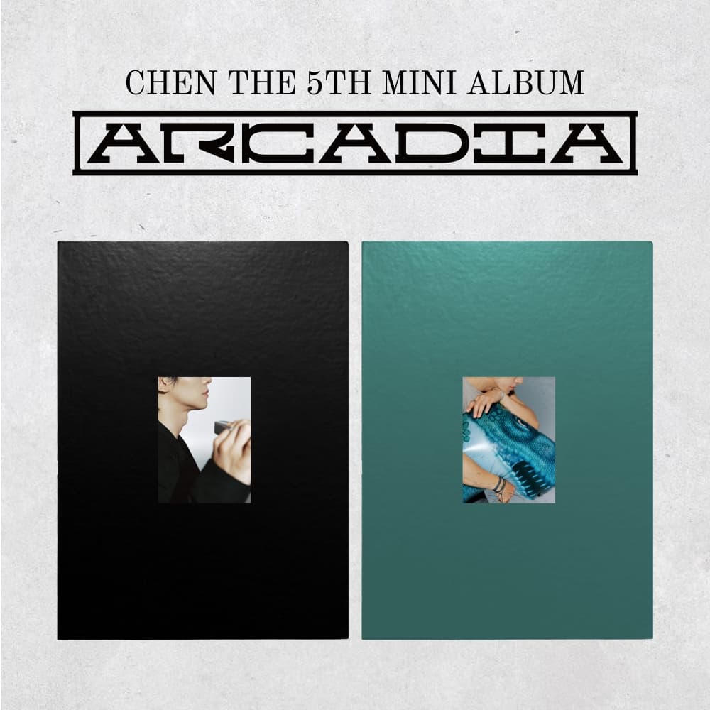 [세트/앨범2종] 첸 (CHEN) - The 5th Mini Album [Arcadia] (On Ver., Off Ver.) (랜덤)