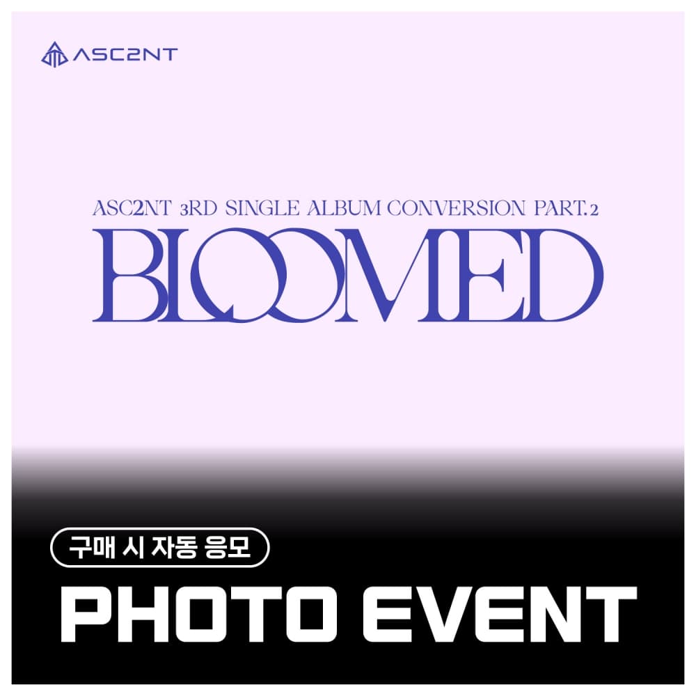 [9/14 5:1 PHOTO EVENT] ASC2NT - 3rd Single Album [Conversion Part.2]