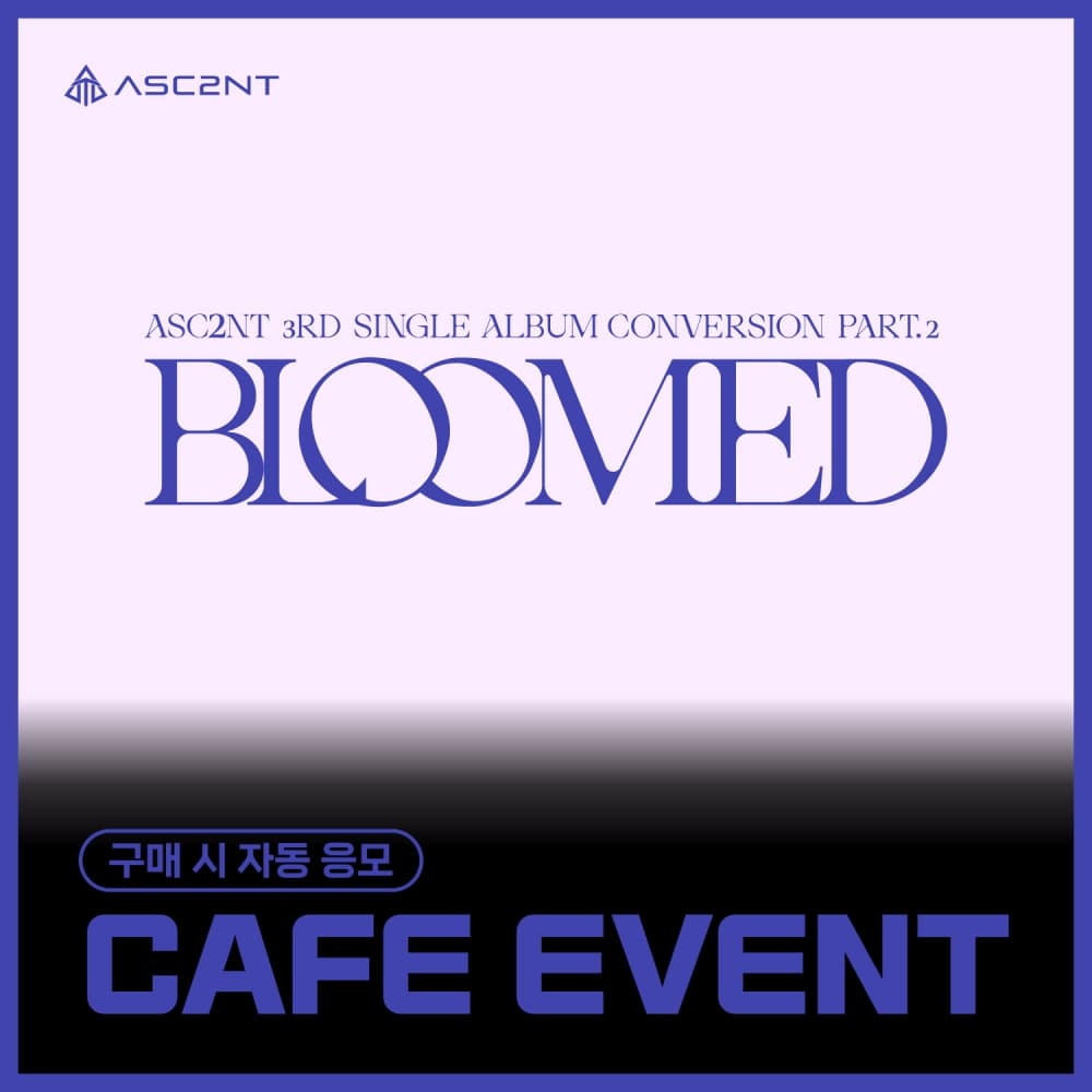 [9/14 CAFE EVENT] ASC2NT - 3rd Single Album [Conversion Part.2]