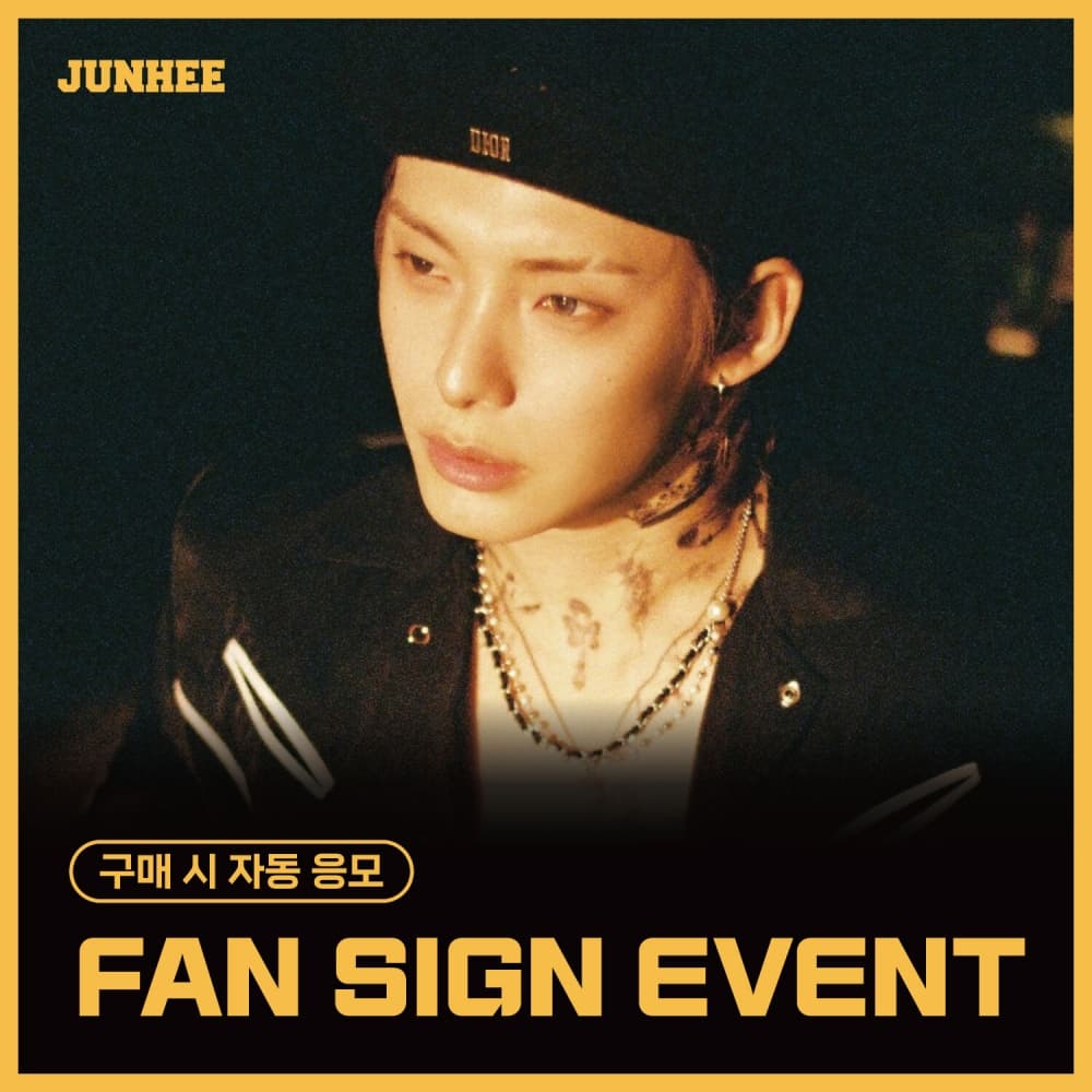 [9/19 FAN SIGN EVENT] JUNHEE - 1st Mini Album [The First Day & Night] (Day Ver. / Night Ver.) (随机)