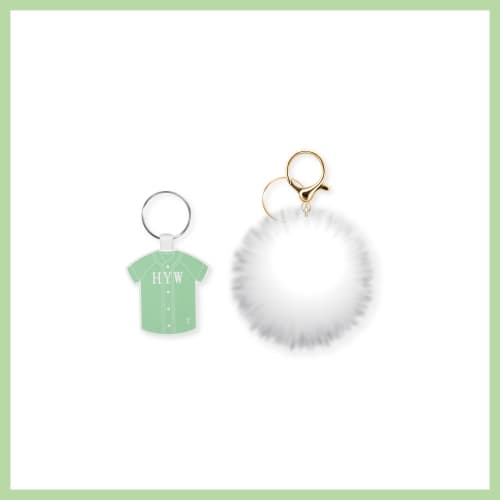 HWANG YOUNG WOONG_SHIRT& POM-POM KEYRING SET_[GOLDEN VOICE] MD