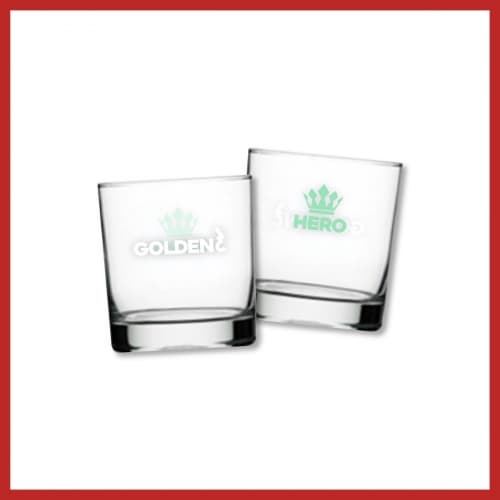 HWANG YOUNG WOONG GOLDEN HERO GLASS CUP SET