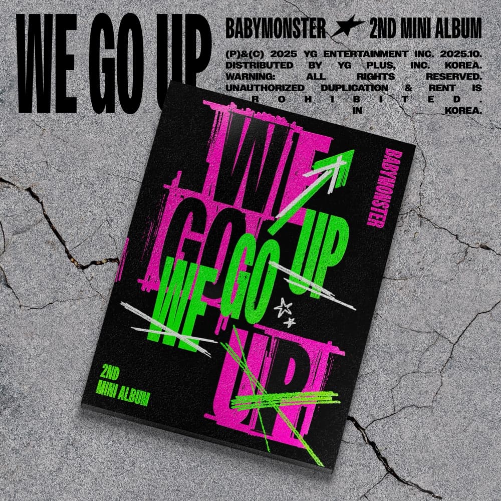 베이비몬스터 (BABYMONSTER) - 2nd MINI ALBUM [WE GO UP] UP Ver.