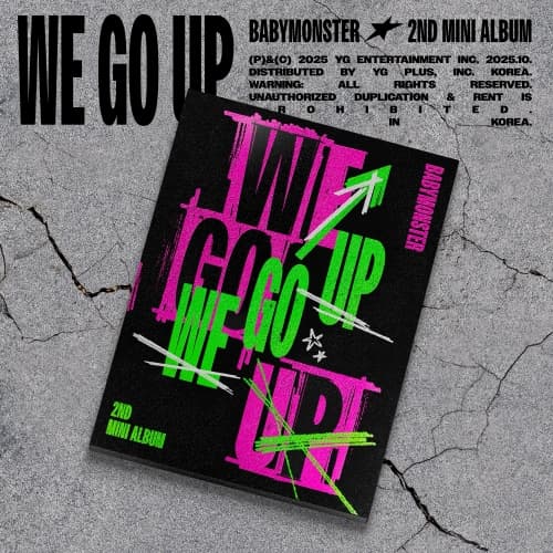 베이비몬스터 (BABYMONSTER) - 2nd MINI ALBUM [WE GO UP] UP Ver.