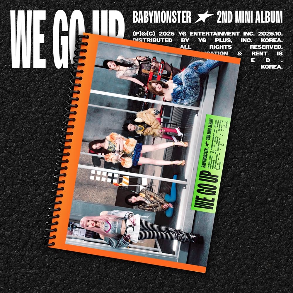 베이비몬스터 (BABYMONSTER) - 2nd MINI ALBUM [WE GO UP] GO Ver.
