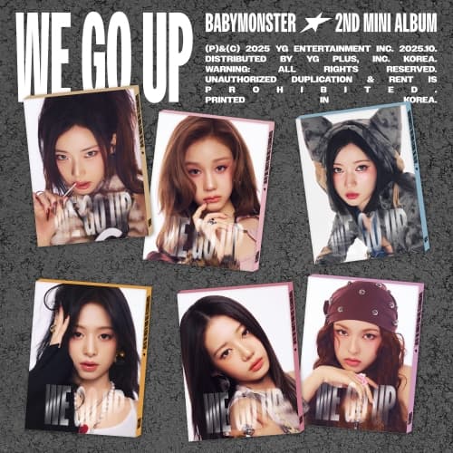 베이비몬스터 (BABYMONSTER) - 2nd MINI ALBUM [WE GO UP] PATTERN Ver. ASA
