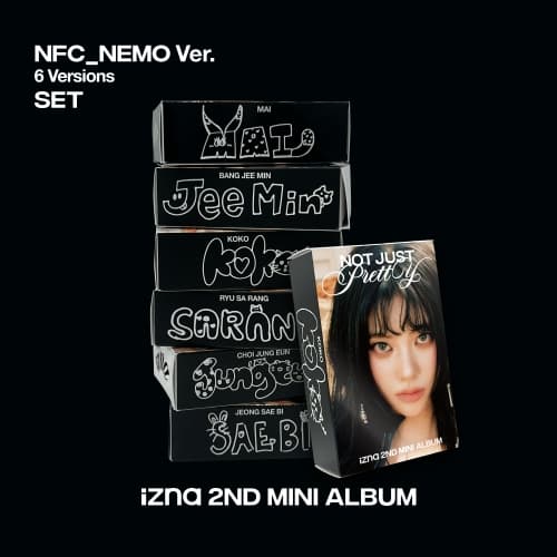 [세트/앨범6종] 이즈나 (izna) - [Not Just Pretty] NFC_Nemo Ver.