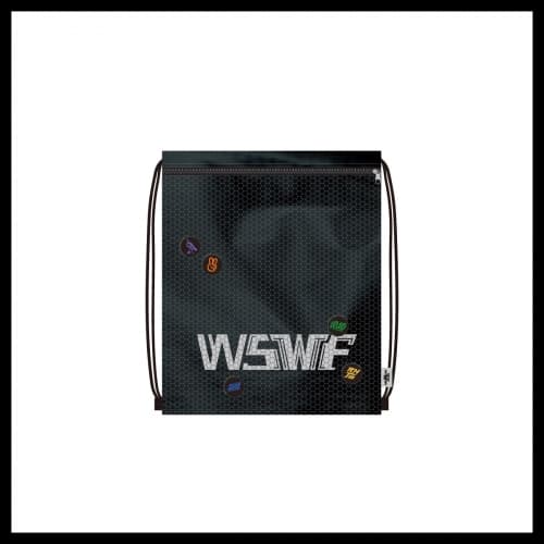 월드오브스우파(WSWF)_04.스트링백&핀버튼 세트_WORLD OF STREET WOMAN FIGHTER [THE REAL STAGE] TOUR OFFICIAL MD