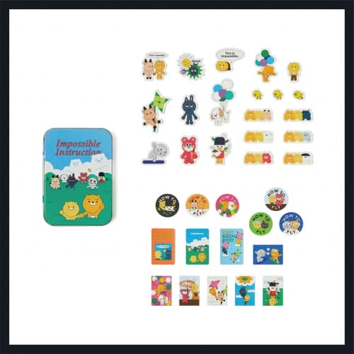 RIIZE_02.TINCASE STICKER PACK_RIIZE(라이즈) X KAKAO FRIENDS OFFICIAL MD