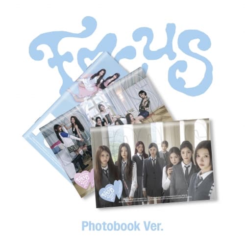 [세트/앨범3종] Hearts2Hearts - 미니 1집 [FOCUS] (Photobook Ver.)