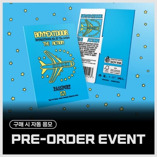 [PRE-ORDER EVENT / 随机] BOYNEXTDOOR - 5th EP [The Action] (Weverse Albums ver.)