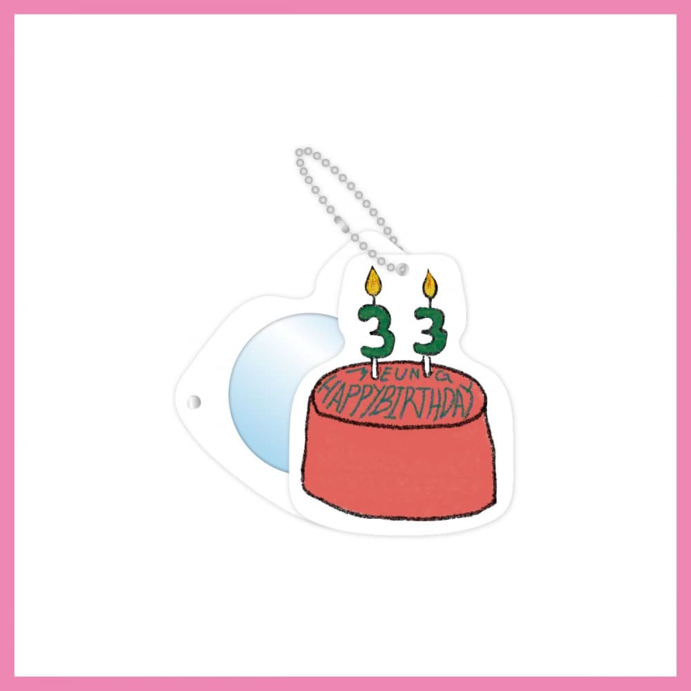 정은지(JEONG EUNJI)_04.거울 키링_2025 Birthday Party [A Day Of Life] in Tokyo OFFICIAL MD