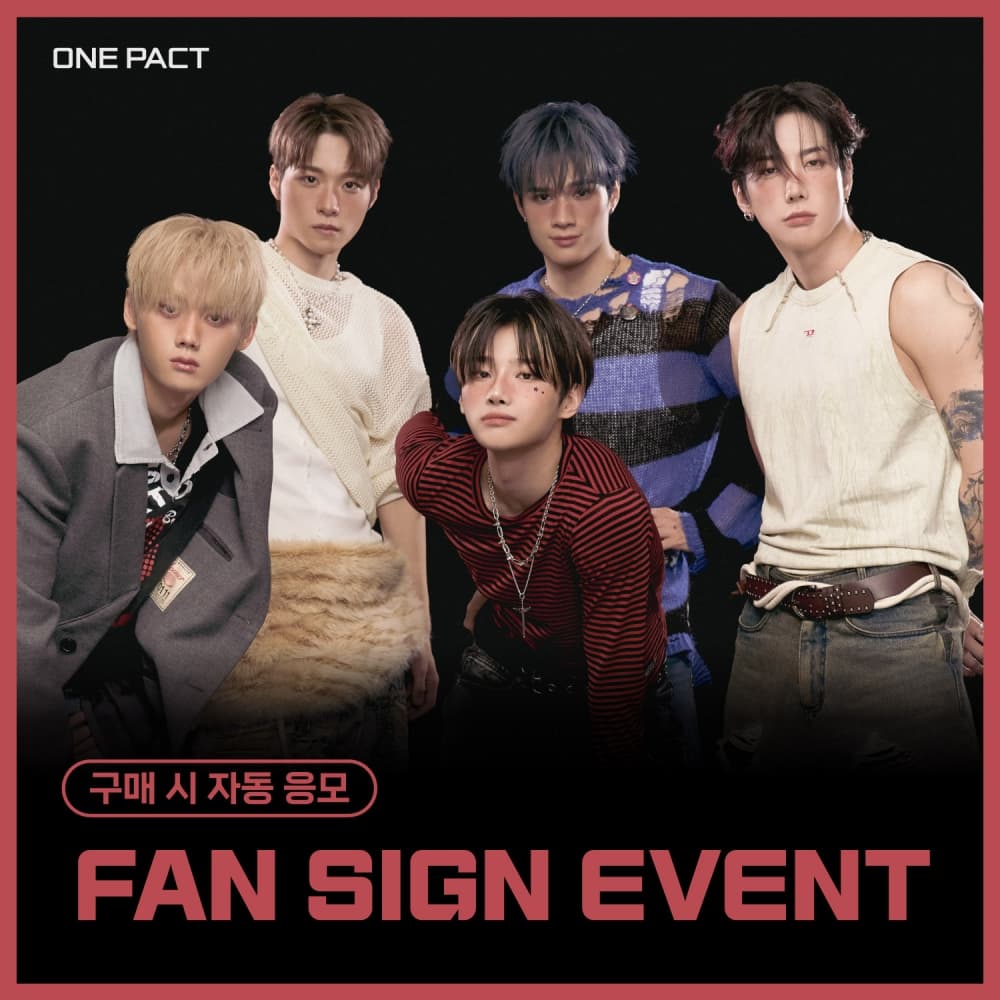 [10/19 FAN SIGN EVENT] ONE PACT - 4th Mini Album [ONE FACT] (随机)