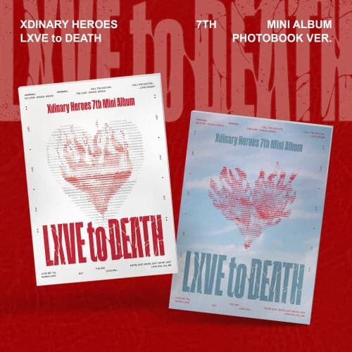 [세트/앨범2종] 엑스디너리 히어로즈 (Xdinary-Heroes) - LXVE to DEATH (포토북반)