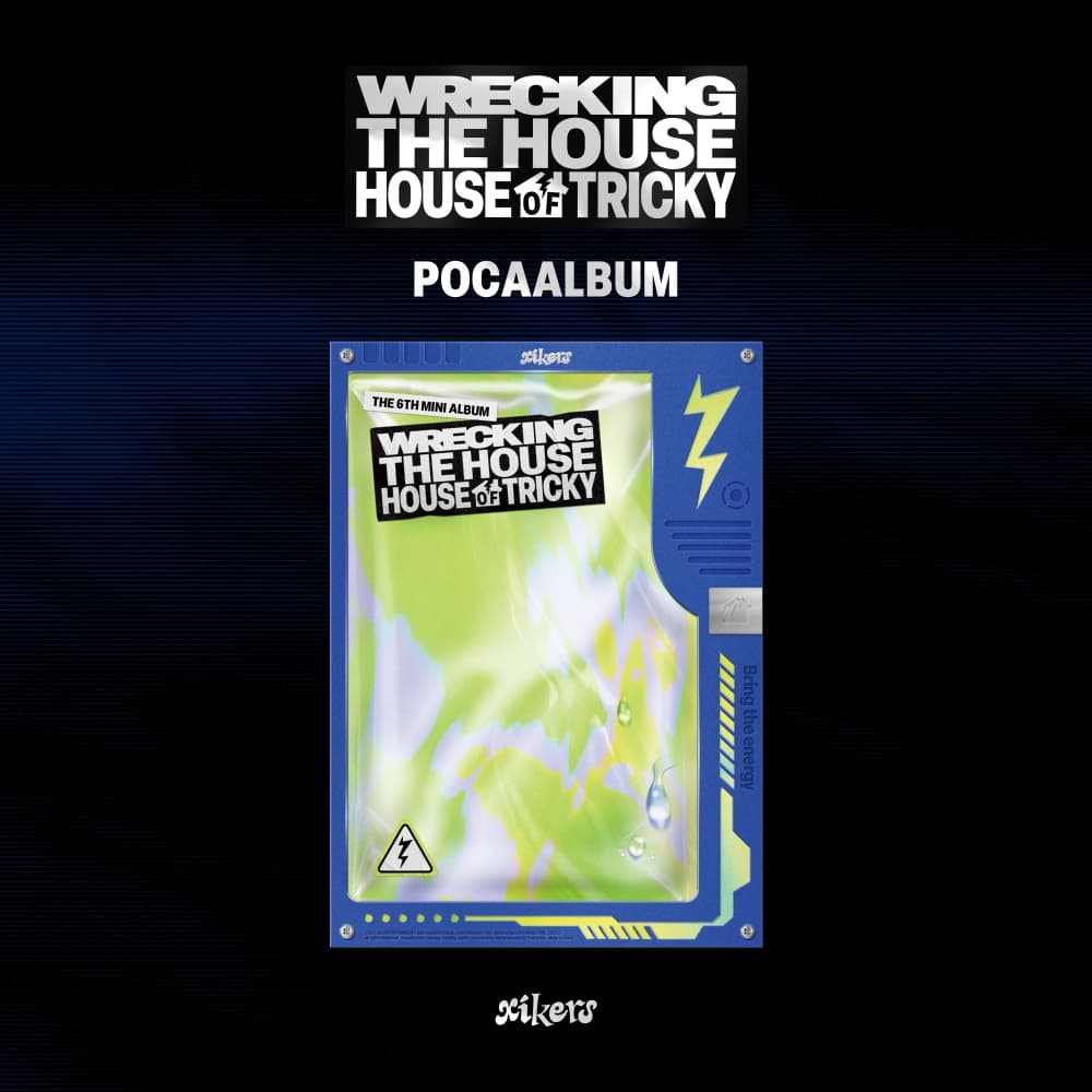 싸이커스 (xikers) - 6TH MINI ALBUM [HOUSE OF TRICKY : WRECKING THE HOUSE] (POCAALBUM)