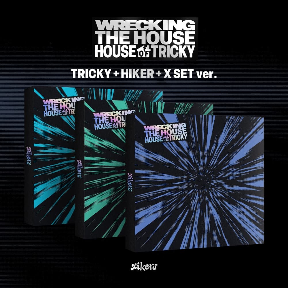 [세트/앨범3종] 싸이커스 (xikers) - 6TH MINI ALBUM [HOUSE OF TRICKY : WRECKING THE HOUSE]