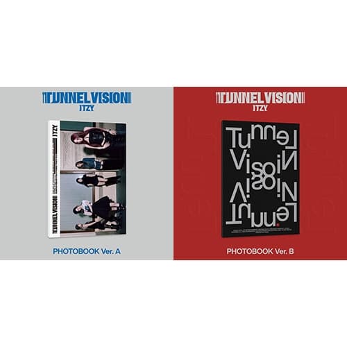 [세트/앨범2종] ITZY (있지) - TUNNEL VISION (Photobook Ver.)