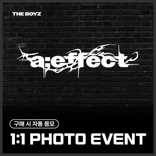 [11/20 1:1 PHOTO EVENT] 더보이즈 (THE BOYZ) - The 10th Mini Album [a;effect] (Photobook / 랜덤)