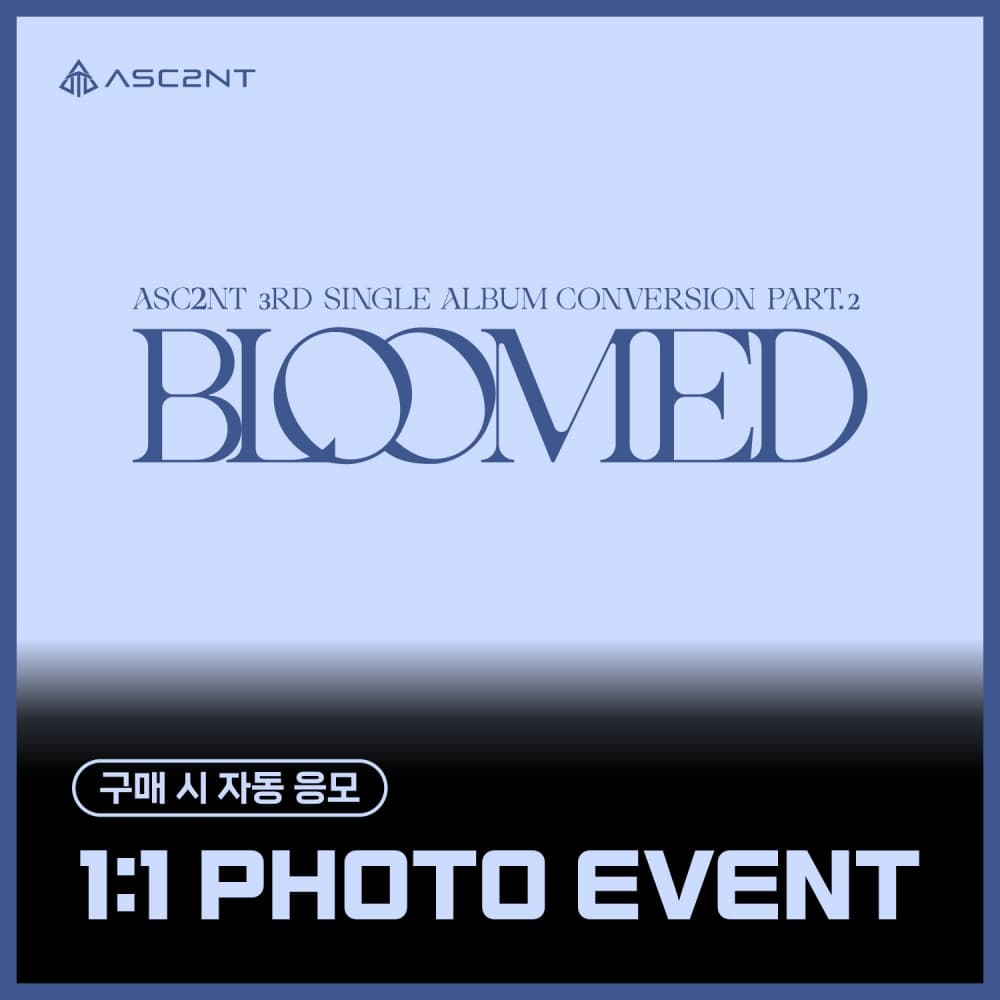 [11/8 1:1 PHOTO EVENT] ASC2NT(어센트) - 3rd Single Album [Conversion Part.2]