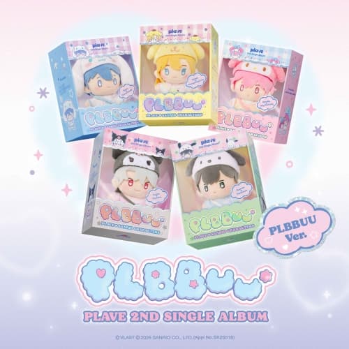 플레이브 (PLAVE) - 2nd Single Album 'PLBBUU' (PLBBUU Ver.) (랜덤)