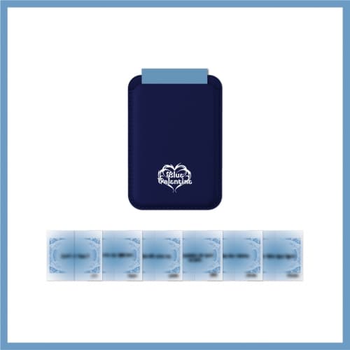엔믹스(NMIXX)_12.MAGSAFE CARD WALLET_POP-UP STORE [Blue Valentine: inside the heart] OFFICIAL MD