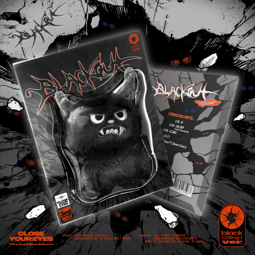 CLOSE YOUR EYES - The 3rd Mini Album [blackout] (black CLting-i ver.)