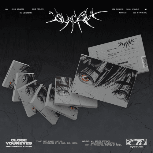 [세트/앨범7종] CLOSE YOUR EYES - The 3rd Mini Album [blackout] (eyes ver.)