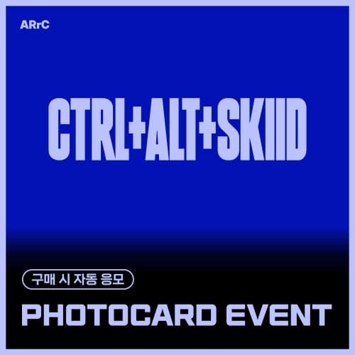 [PHOTOCARD EVENT] ARrC - 2nd single album [CTRL+ALT+SKIID] (CTRL & ALT Ver.) (随机)