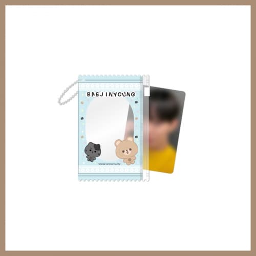 배진영(BAE JINYOUNG)_05.PVC 포토카드 파우치_2025 FAN-CON [BEGIN, YOUNG] OFFICIAL MD