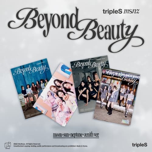 [세트/앨범4종] tripleS (트리플에스) - 미니 msnz [Beyond Beauty] (moon, sun, neptune, zenith ver.)