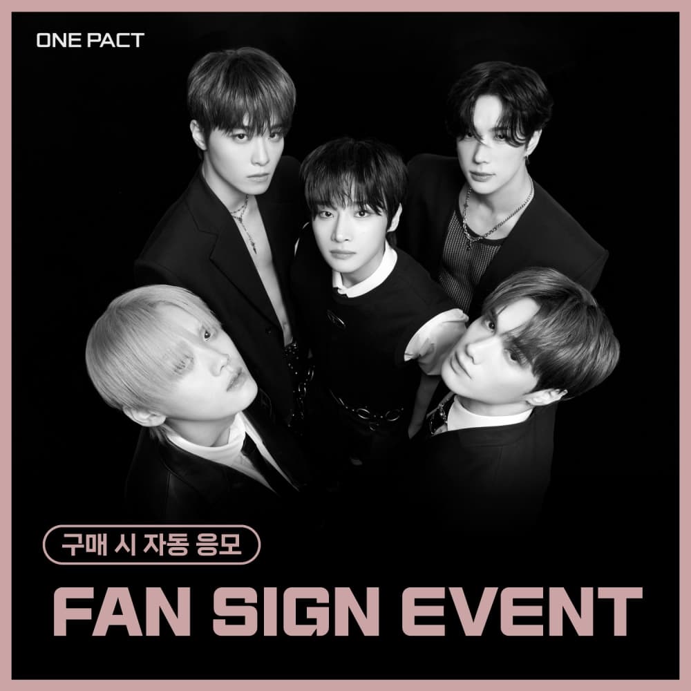 [11/14 FAN SIGN EVENT] ONE PACT - 4th Mini Album [ONE FACT] (随机)