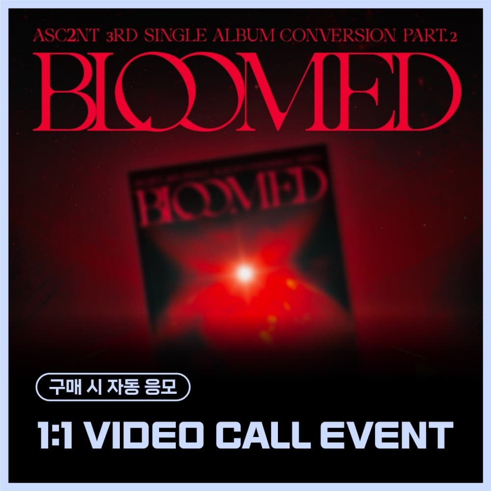 [11/14 1:1 VIDEO CALL EVENT] ASC2NT(어센트) - 3rd Single Album [Conversion Part.2]