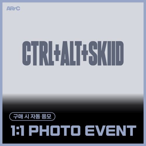 [11/9 1:1 PHOTO EVENT] ARrC  - 2nd single album [CTRL+ALT+SKIID] (CTRL & ALT Ver.) (随机)