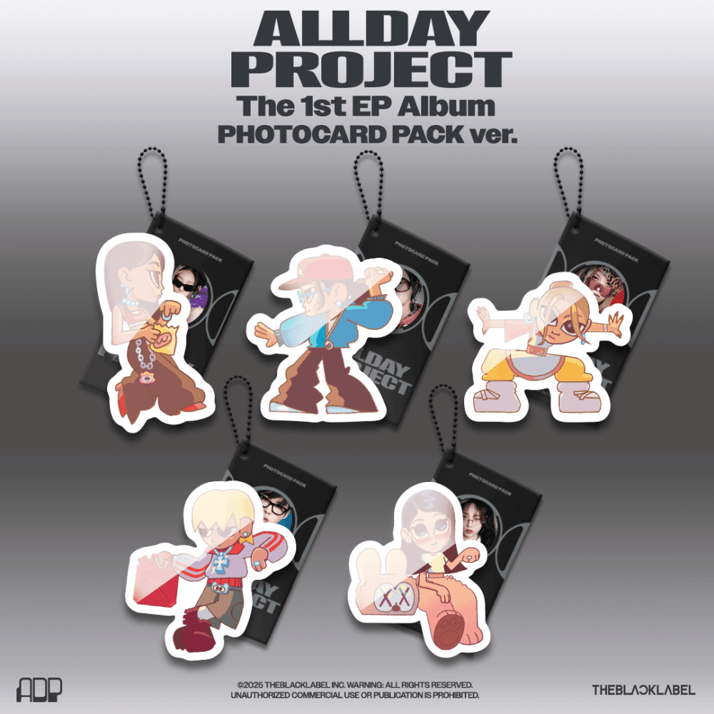 [세트/앨범5종] ALLDAY PROJECT - The 1st EP Album [ALLDAY PROJECT] (PHOTOCARD PACK ver)