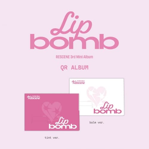 RESCENE (리센느) - The 3rd Mini Album [lip bomb] (QR) (photocard ver.) (랜덤)