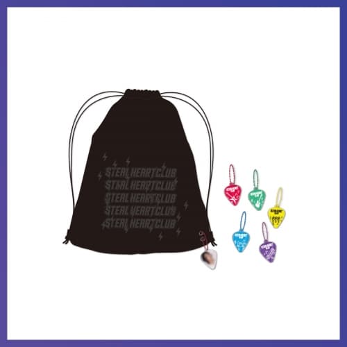 STEAL HEART CLUB_07. STRING BAG&ACRYLIC KEYRING SET_[STEAL HEART CLUB] POP-UP STORE MD