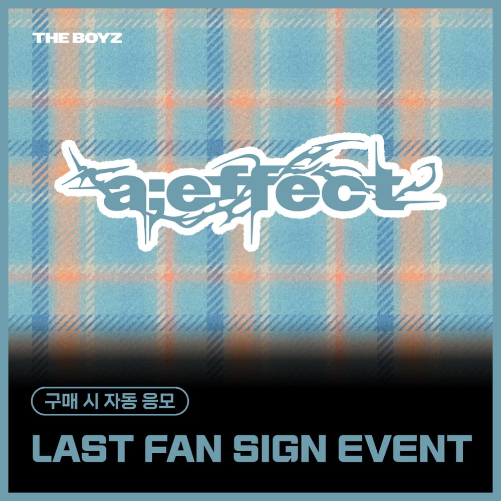 [11/28 LAST FAN SIGN EVENT] 더보이즈 (THE BOYZ) - The 10th Mini Album [a;effect] (Photobook / 랜덤)