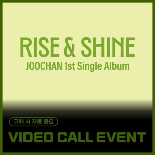 [11/29 VIDEO CALL EVENT] 주찬 (Joochan) - 싱글1집 [Rise & Shine] (Ever Ver.)
