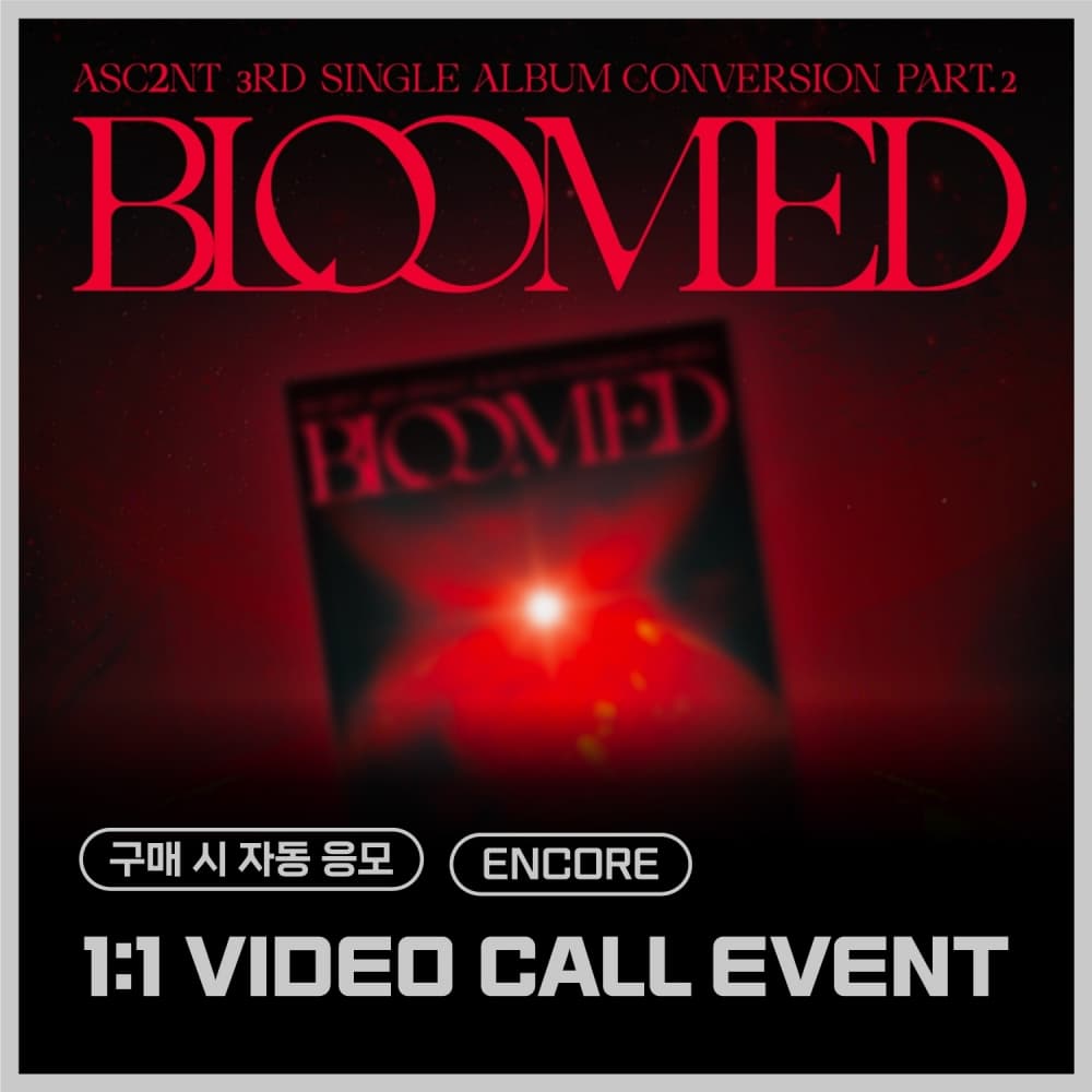 [11/29 1:1 VIDEO CALL EVENT] ASC2NT - 3rd Single Album [Conversion Part.2]