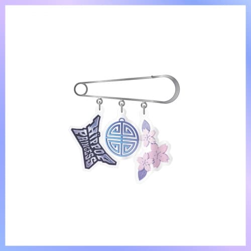 HIP POP Princess_12. 핀 브로치 [언프리티 랩스타 : 힙팝 프린세스 POP-UP STORE] MD