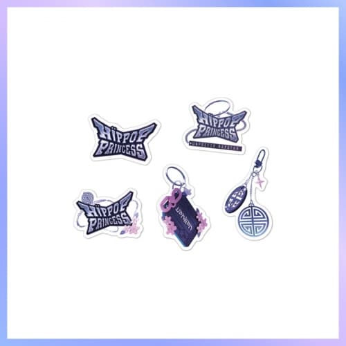 HIP POP Princess_04. 스티커팩 [언프리티 랩스타 : 힙팝 프린세스 POP-UP STORE] MD