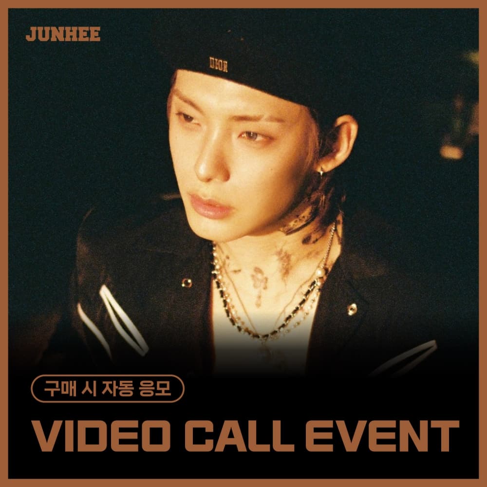 [12/17 VIDEO CALL EVENT] JUNHEE - MINI 1辑 [The First Day & Night] (Day Ver. / Night Ver.) (随机)