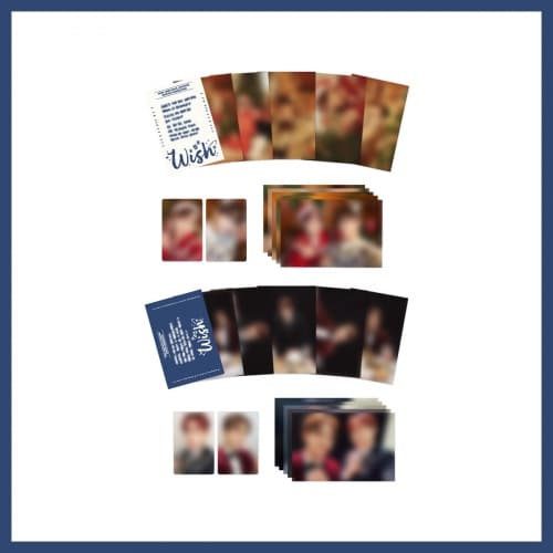 장준&주찬_01. 엽서 & 인화사진 세트_2025 Winter Fanmeeting [WISH] MD